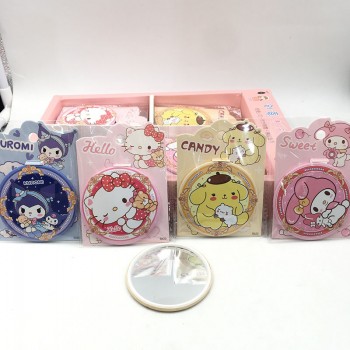 Sanrio Melody kitty Cinnamoroll Kuromi anime mirrors set(36pcs a set)