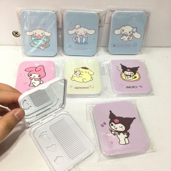 Sanrio Melody kitty Cinnamoroll Kuromi anime mirrors set(24pcs a set)