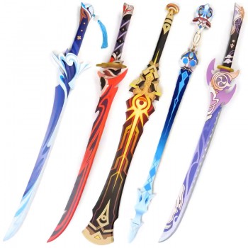 Genshin Impact game cosplay weapon knife pu swords 80CM/100CM