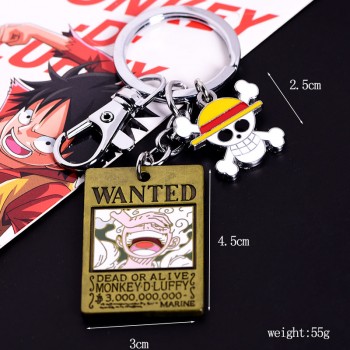 One Piece anime key chain