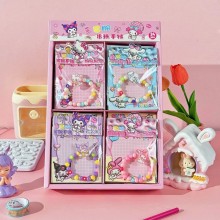 Sanrio Melody kitty Cinnamoroll Kuromi anime bracelets set(24pcs a set)