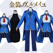 Vermeil in Gold Vermeil anime cosplay dress cloth costume