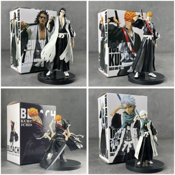 Bleach Hitsugaya Toushirou Kurosaki Ichigo Zaraki Kenpachi anime figure