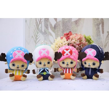 8inches One Piece Chopper anime plush dolls(price for one, mixed)