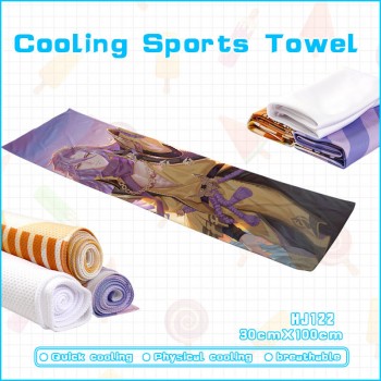 Three Kingdoms Fantasy Land game cooling sports towel