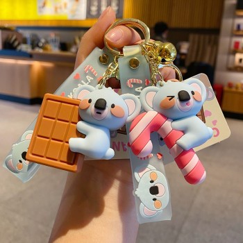 Cute Koala figure doll key chains