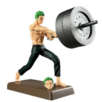 One Piece UNO Roronoa Zoro fitness anime figure