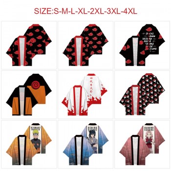 Naruto anime kimono cloak mantle