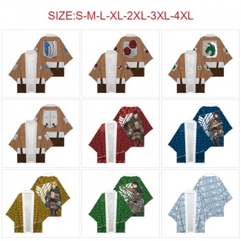 Attack on Titan anime kimono cloak mantle