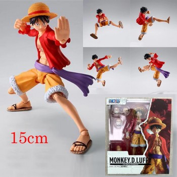 One Piece SHF Monkey D Luffy anime figure