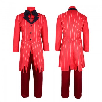 Hazbin Hotel Alastor Radio Demon anime cosplay costume dress cloth