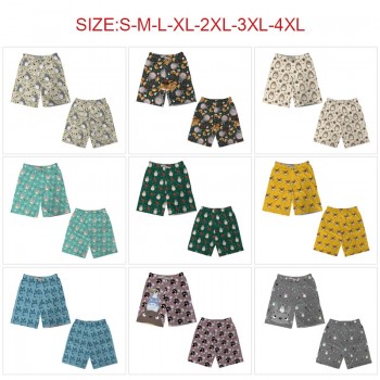 Totoro anime beach short pants summer thin trousers