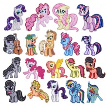 My Little Pony anime cloth patches stickers
