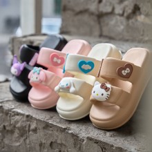 Sanrio Melody kitty Cinnamoroll Kuromi anime eva shoes slippers sandals a pair