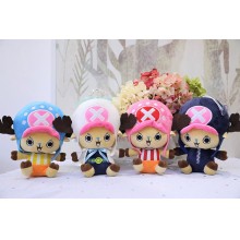 8inches One Piece Chopper anime plush dolls(price for one, mixed)