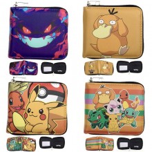 Pokemon anime zipper wallet purse