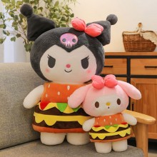 Hamburg Melody Kuromi anime plush doll 45cm