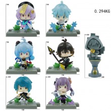 Genshin Impact game figures set(7pcs a set)(OPP bag)