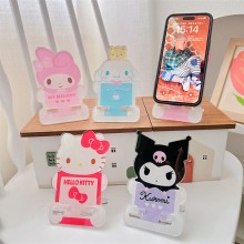 Sanrio Melody kitty Cinnamoroll Kuromi anime mobile phone holder