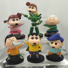 Crayon Shin-chan anime figures set(7pcs a set)(OPP...