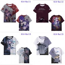 Honkai Star Rail game micro fiber t-shirt t shirts