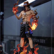 One Piece Portgas D ACE anime big figure 73cm(lightable)