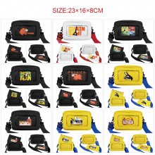 Chainsaw Man anime pvc transparent packs satchel shoulder bags