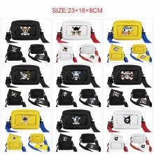 One Piece anime pvc transparent packs satchel shou...