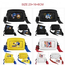 Sonic the Hedgehog pvc transparent packs satchel s...