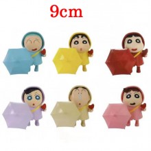 Crayon Shin-chan anime figures set(6pcs a set)(OPP...