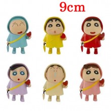 Crayon Shin-chan anime figures set(6pcs a set)(OPP...