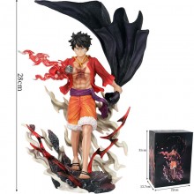 One Piece Flowing Cherry Monkey D Luffy anime figu...