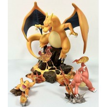 Pokemon Charizard anime figures set