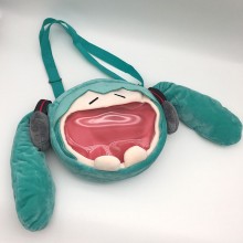 Hatsune Miku anime plush satchel shoulder bag
