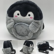 Penguins anime plush backpack bag 22cm