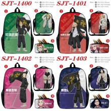 Tokyo Revengers anime nylon backpack bag shoulder pencil case