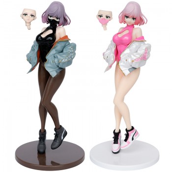 Sneakers x High Slit x Mask girl Luna anime sexy figure