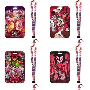 Hazbin Hotel ID cards holders cases lanyard key chain