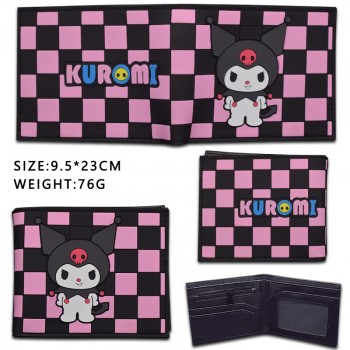 Kuromi anime silicon wallet