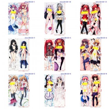 The anime gril two-sided long pillow adult body pillow cover 50X160CM