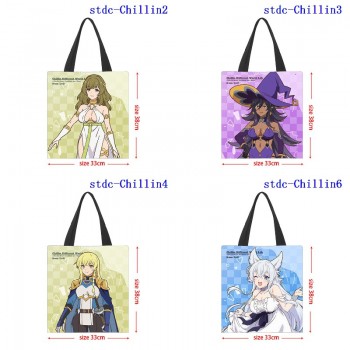 Chillin' in Another World with Level 2 Super Cheat Powers shopping bag handbag