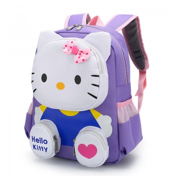 Spider Man Hello kitty anime nylon backpack bags