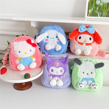 Sanrio Melody kitty Cinnamoroll Kuromi anime satchel shoulder bag