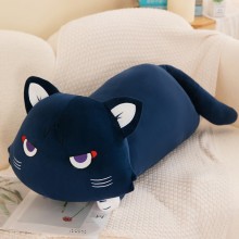 Genshin Impact Wanderer Balladeer black cat game plush doll 70cm/90cm