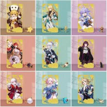 Honkai Star Rail game metal bookmarks