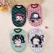 Demon Slayer anime pet cat dog clothes Clothing