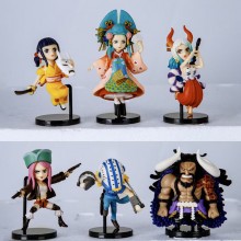 One Piece anime figures set(6pcs a set)(OPP bag)