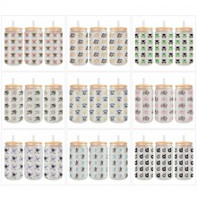 One Piece anime frosted glass cups 350ml/450ml