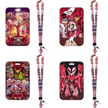 Hazbin Hotel ID cards holders cases lanyard key chain