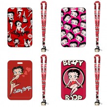 Betty Boop ID cards holders cases lanyard key chain